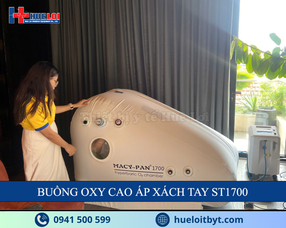 HỆ THỐNG TRỊ LIỆU OXY CAO ÁP ST1700