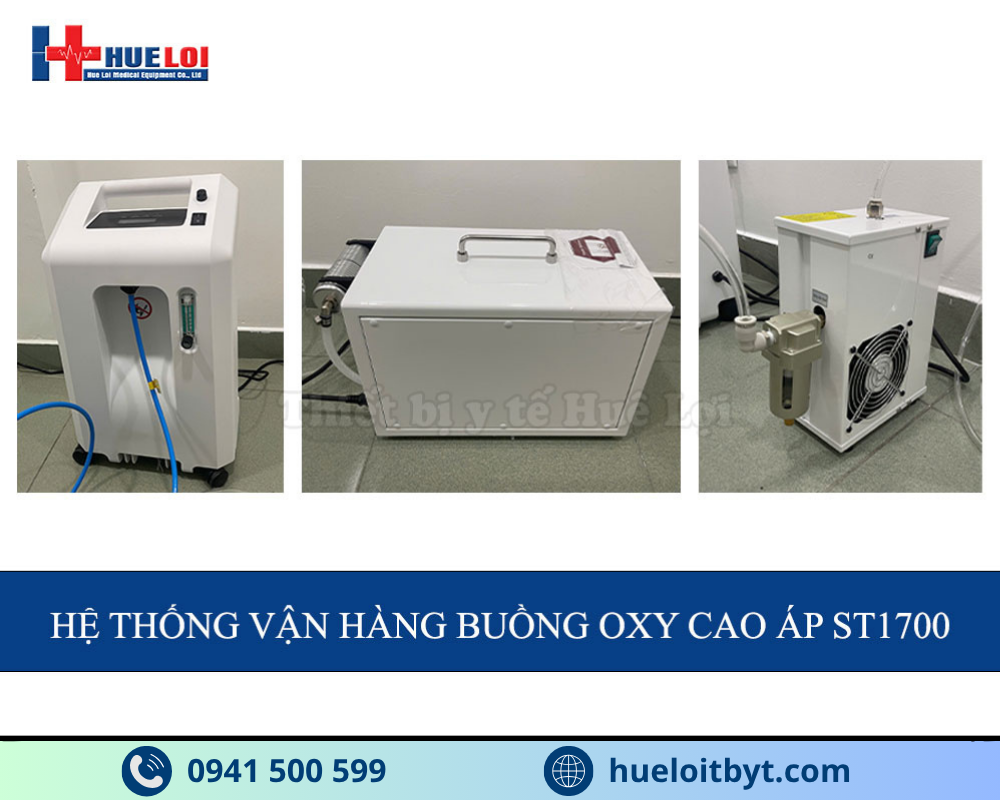 HỆ THỐNG TRỊ LIỆU OXY CAO ÁP ST1700