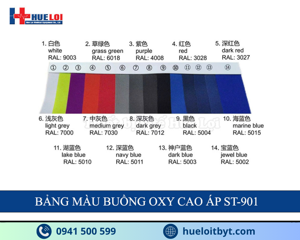 BUỒNG OXY CAO ÁP ST-901