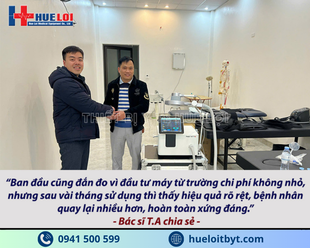 Phản hồi tích cực của khách hàng đối với thiết bị của Huê Lợi cung cấp