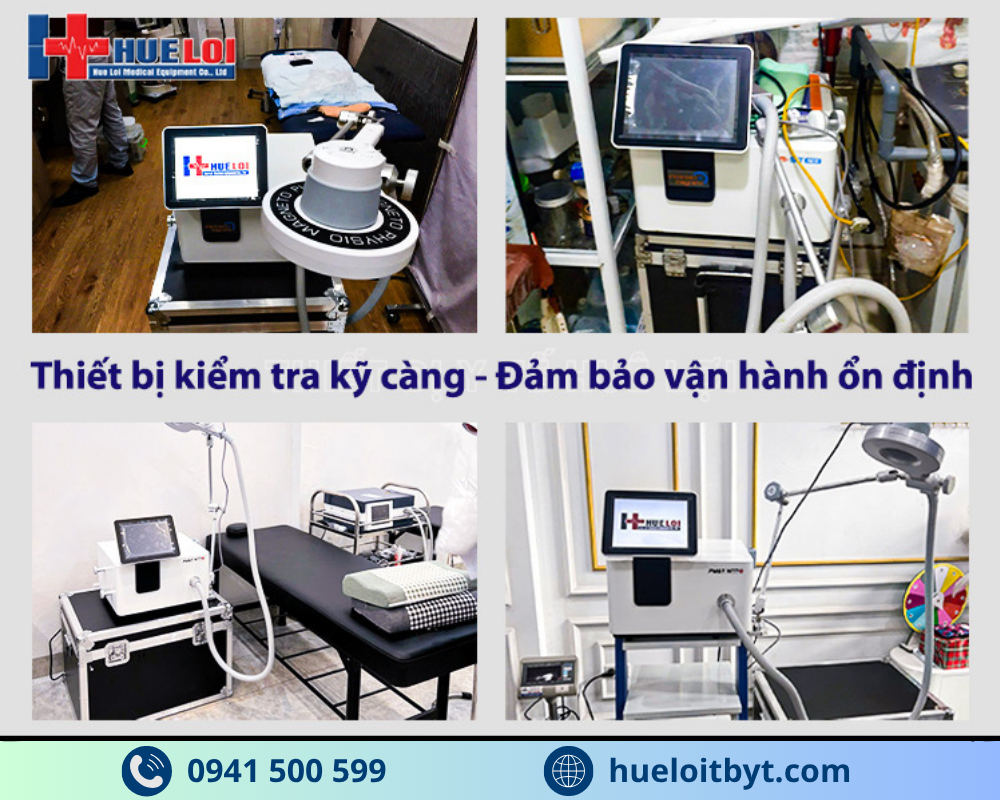 Máy từ trường được Huê Lợi nhập khẩu chính hãng