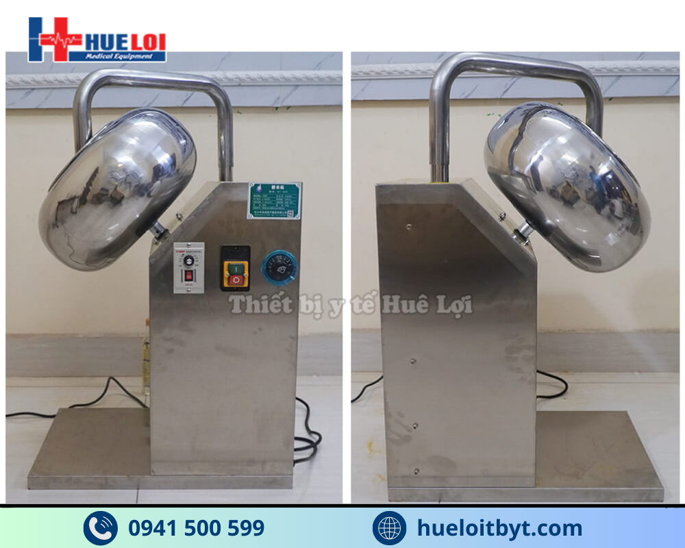 MÁY SẤY KHÔ, ĐÁNH BÓNG VÀ BAO VIÊN THUỐC ĐÔNG Y