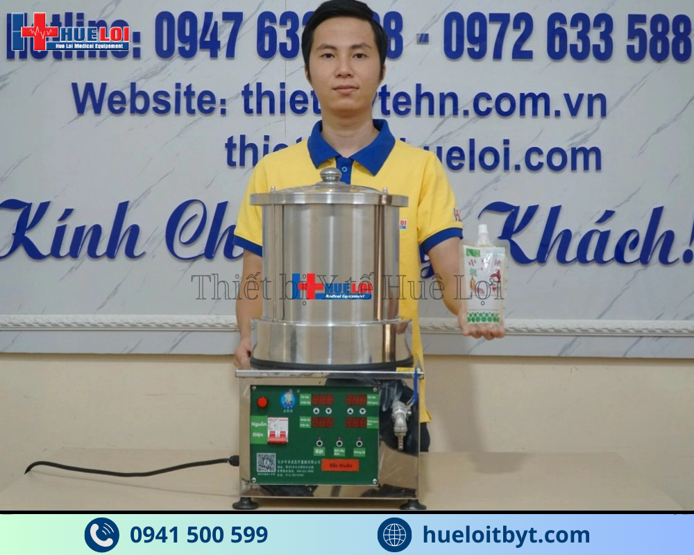 MÁY SẮC THUỐC ĐÔNG Y 1 NỒI ĐUN