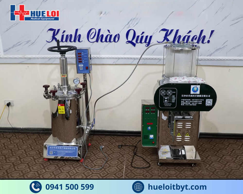 COMBO MÁY SẮC THUỐC ÁP SUẤT CAO VÀ MÁY ĐÓNG TÚI THUỐC ĐÔNG Y TỰ ĐỘNG