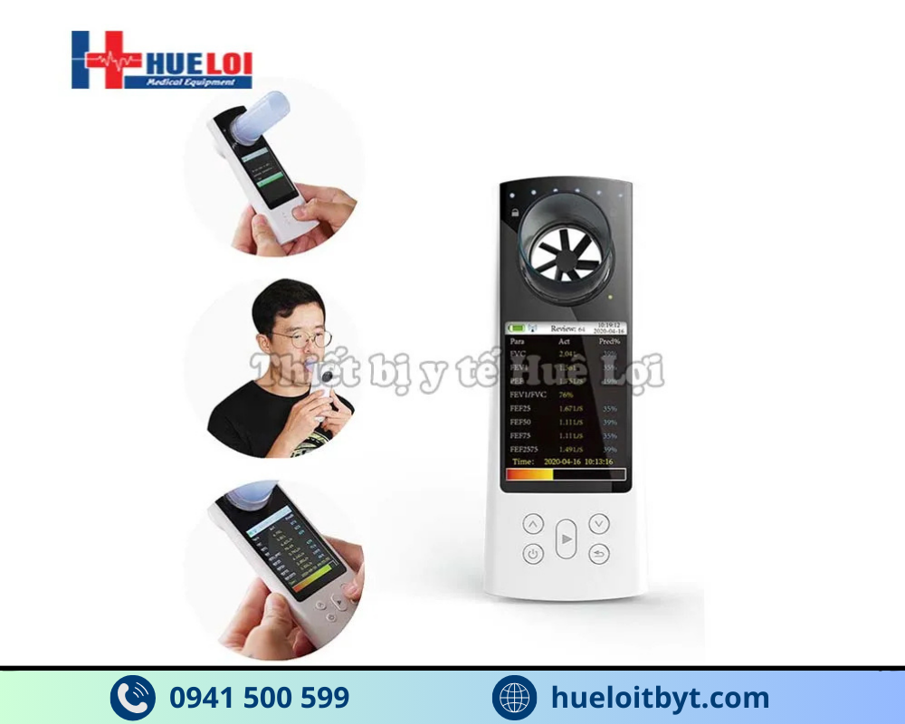 MÁY ĐO CHỨC NĂNG HÔ HẤP CẦM TAY SP80B