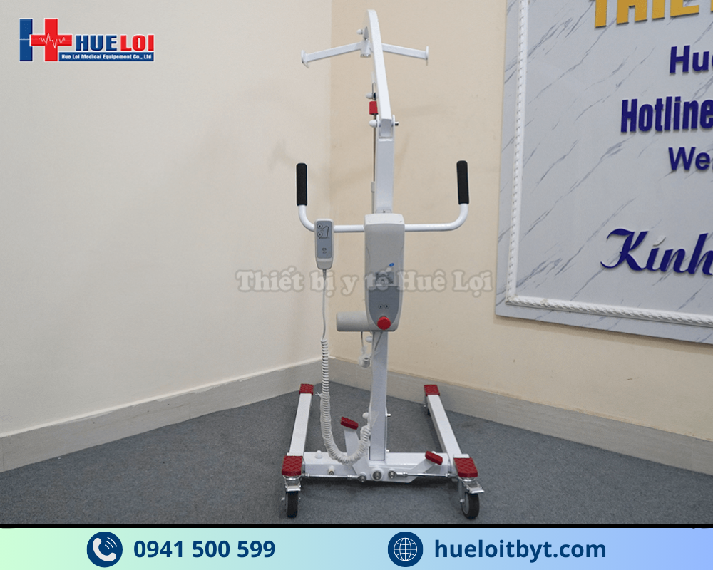 XE CẨU NÂNG HẠ VÀ DI CHUYỂN BỆNH NHÂN BẰNG ĐIỆN