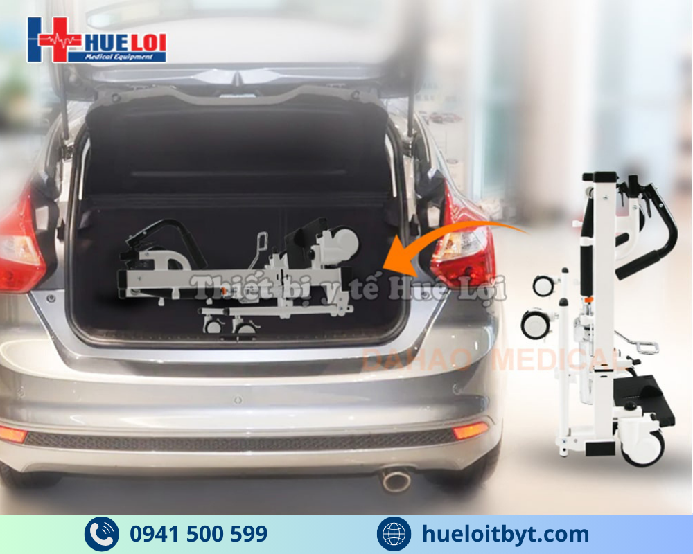 XE LĂN GHÉP MẢNH NÂNG HẠ BẰNG PISTON