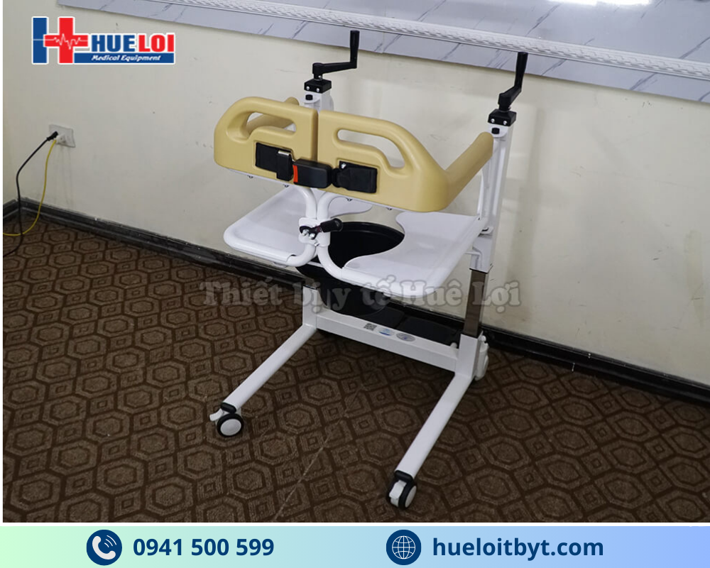 XE LĂN NÂNG HẠ BẰNG TAY QUAY ĐA NĂNG