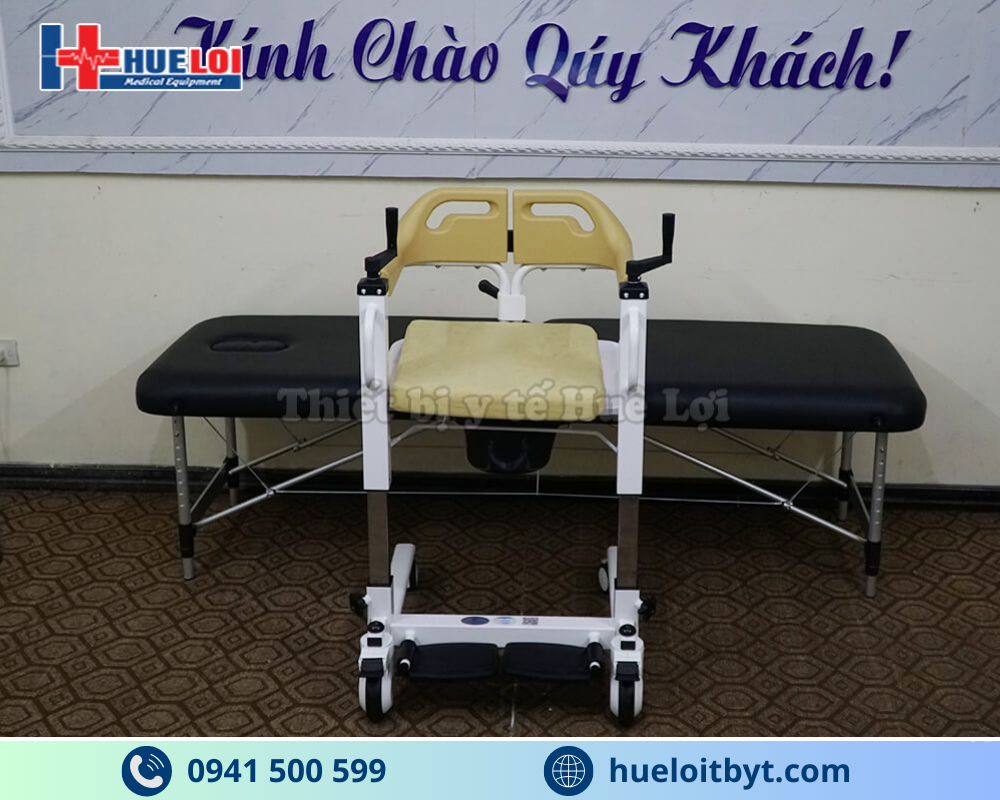 XE LĂN NÂNG HẠ BẰNG TAY QUAY ĐA NĂNG