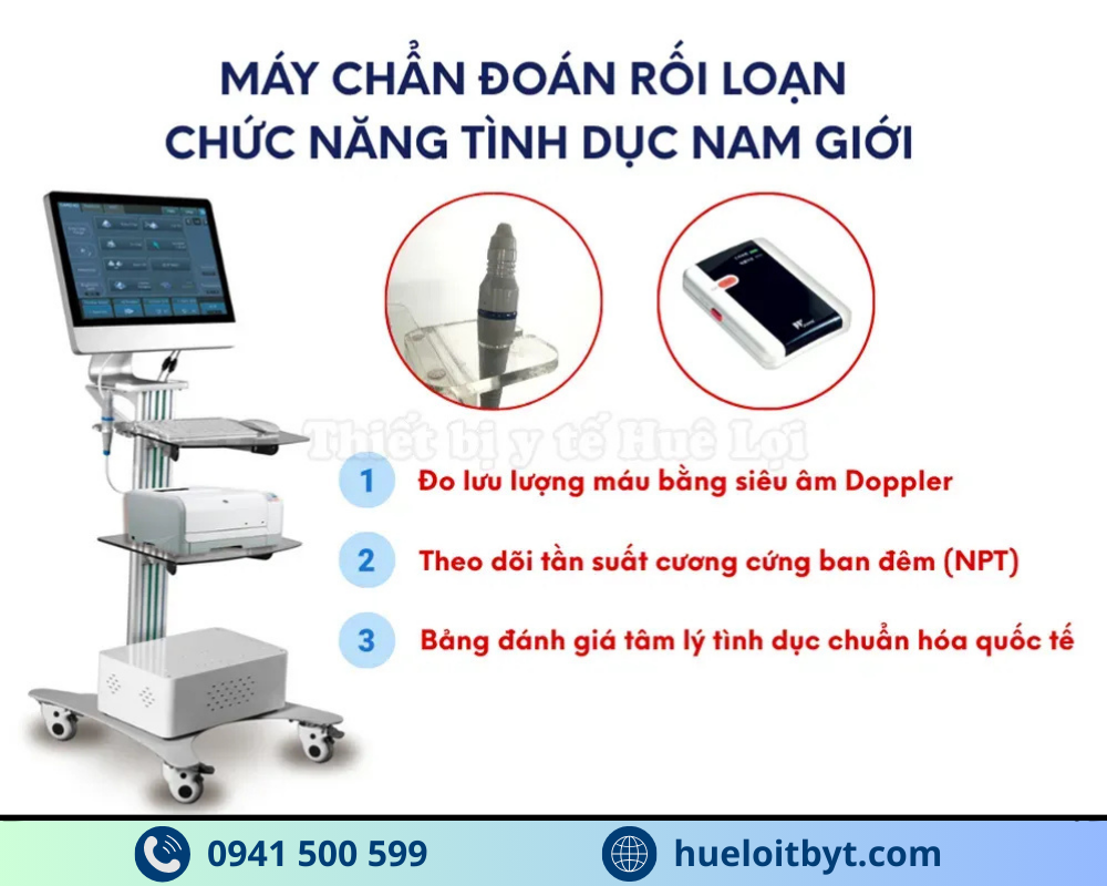 MÁY CHẨN ĐOÁN RỐI LOẠN CHỨC NĂNG TÌNH DỤC NAM GIỚI