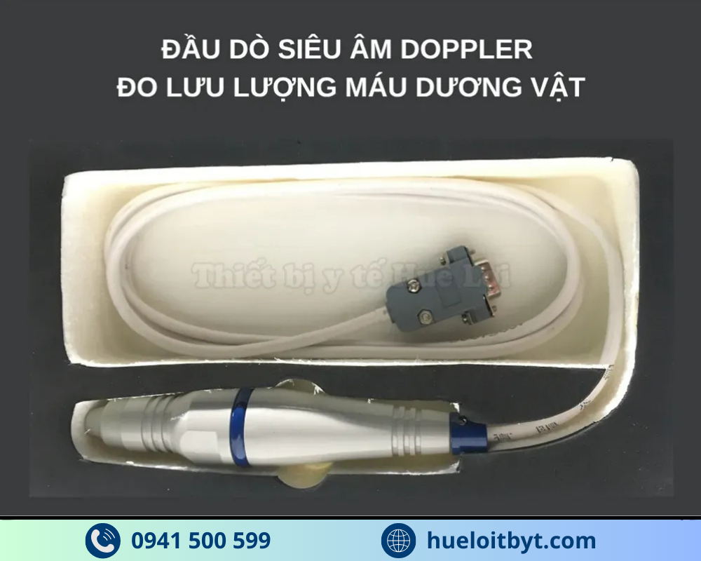 đầu dò siêu âm đo lưu lượng máu dương vật
