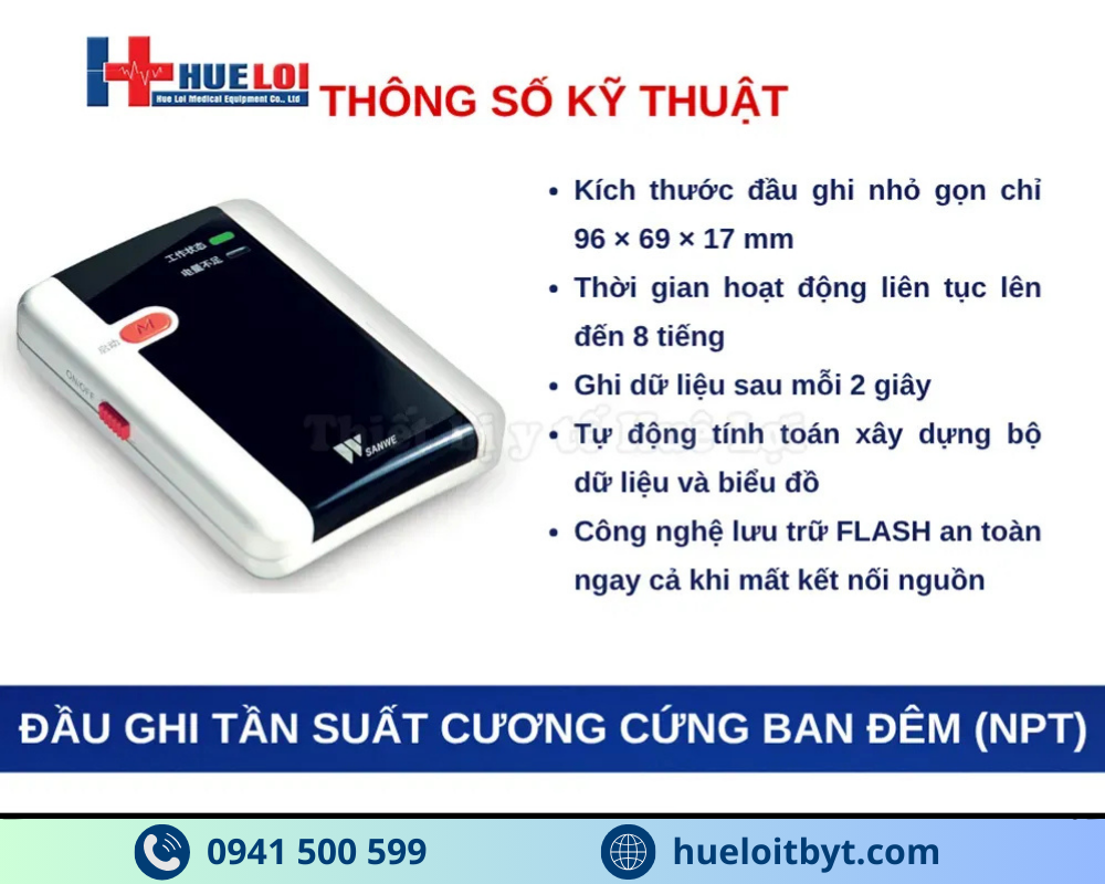 đầu ghi tần suất cương cứng ban đêm của máy đo rối loạn tình dục nam giới
