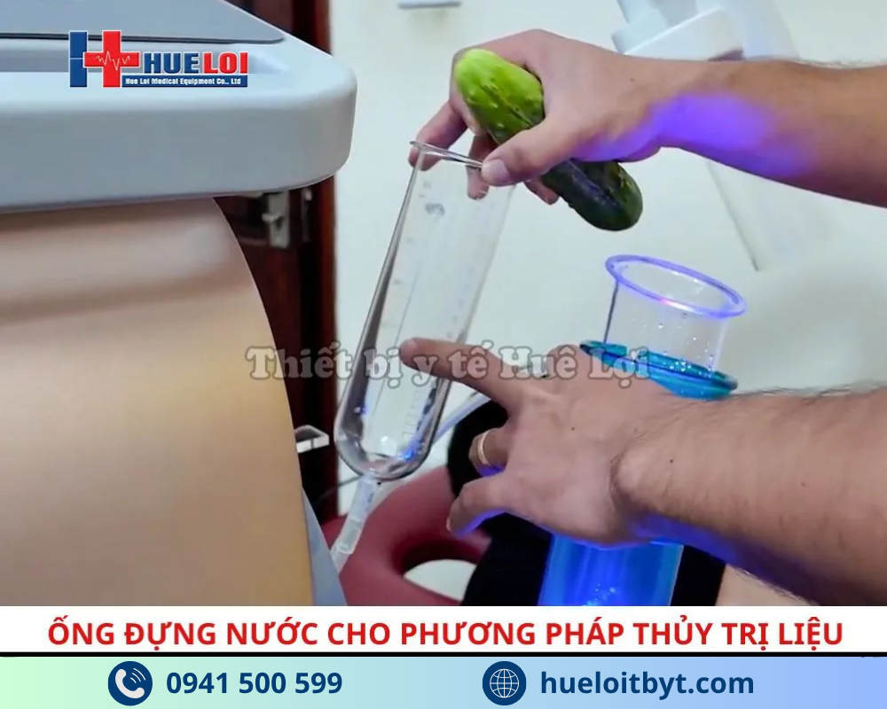 ống đựng nước của phương pháp thủy trị liệu