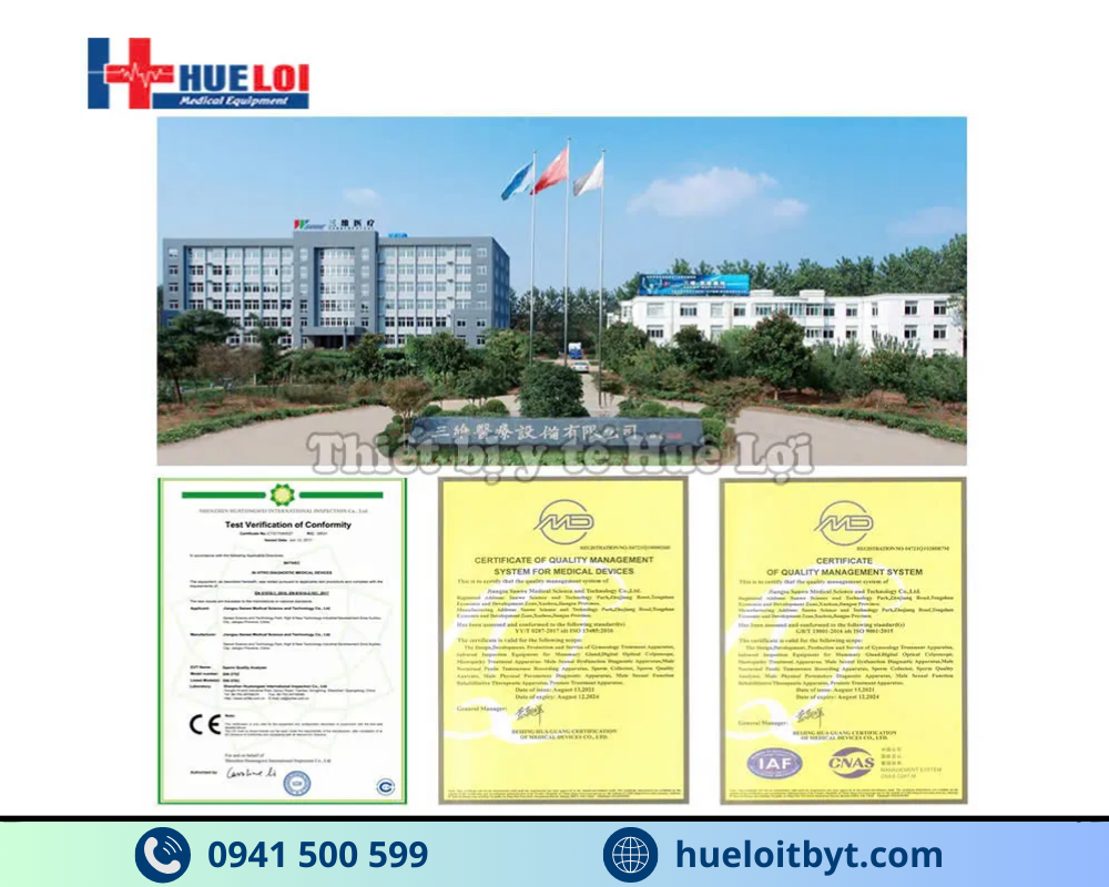 Hãng sản xuất thiết bị nam khoa