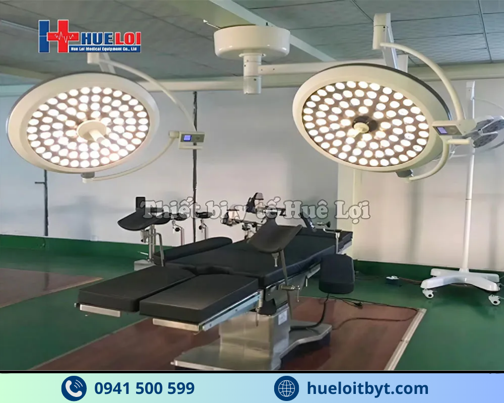 ĐÈN MỔ TREO TRẦN 2 NHÁNH KHÔNG HẮT BÓNG CAO CẤP  PJZF700/700