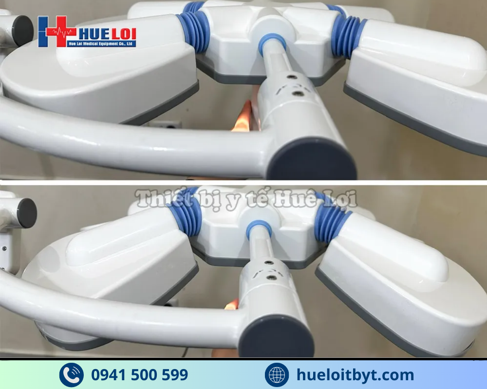 ĐÈN PHẪU THUẬT DI ĐỘNG KHÔNG HẮT BÓNG 5 CÁNH