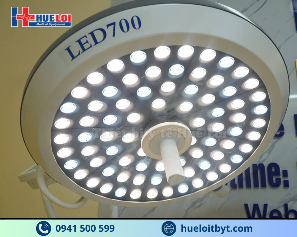 ĐÈN PHẪU THUẬT TREO TRẦN 1 NHÁNH LED 700 GIÁ TỐT