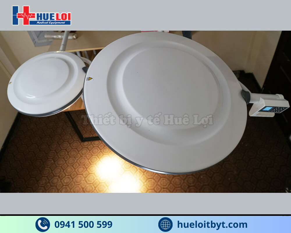 ĐÈN LED PHẪU THUẬT TREO TRẦN 2 NHÁNH KHÔNG HẮT BÓNG