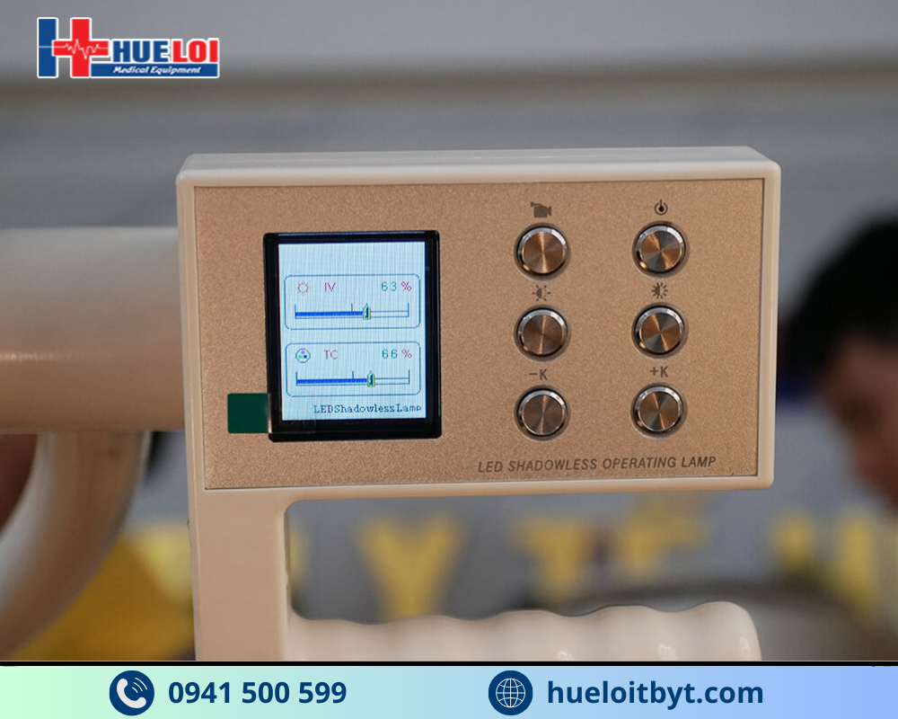 ĐÈN LED PHẪU THUẬT TREO TRẦN 2 NHÁNH KHÔNG HẮT BÓNG