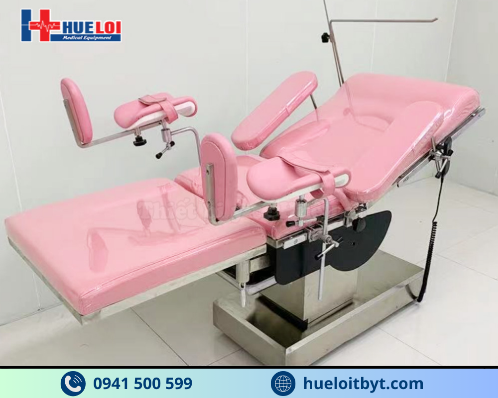 BÀN KHÁM SẢN PHỤ KHOA BẰNG ĐIỆN CAO CẤP