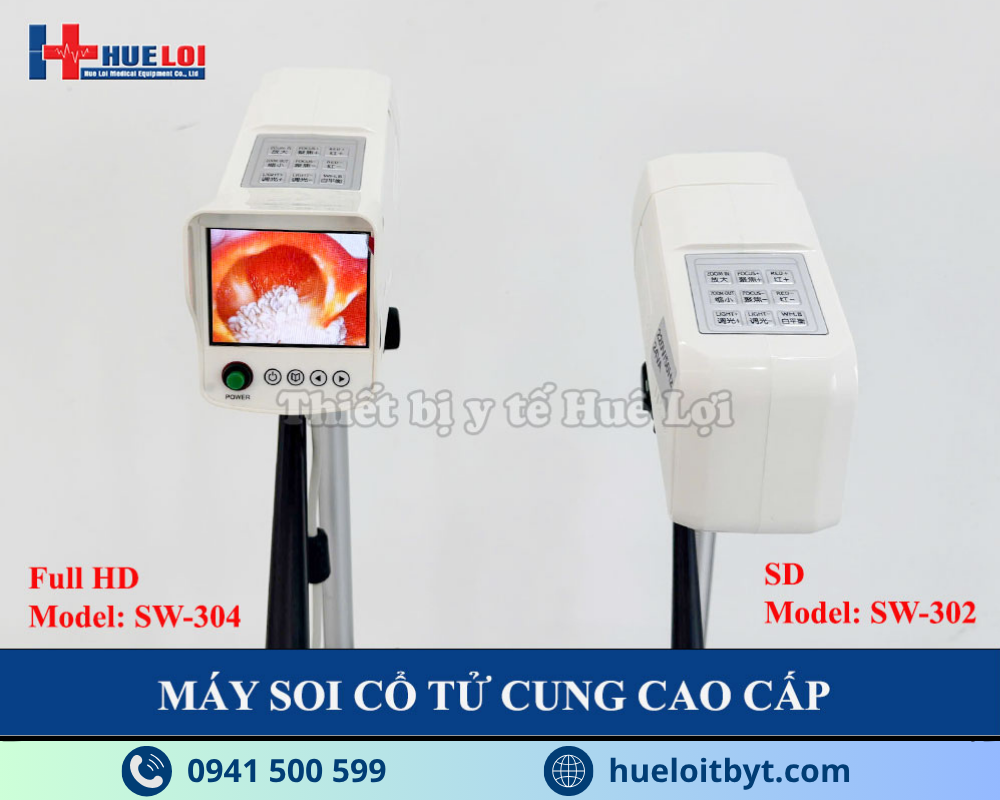 MÁY SOI CỔ TỬ CUNG FULL HD SW-304 GIÁ RẺ