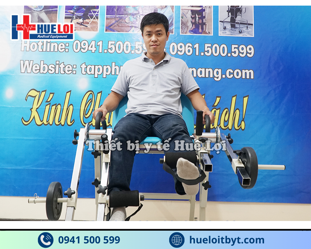 GHẾ TẬP CƠ CHÂN CHO NGƯỜI BỊ TAI BIẾN MẠCH MÁU NÃO