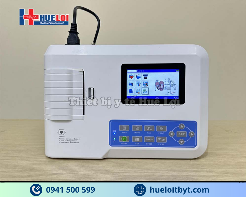 MÁY ĐO ĐIỆN TIM 3 KÊNH ECG300G