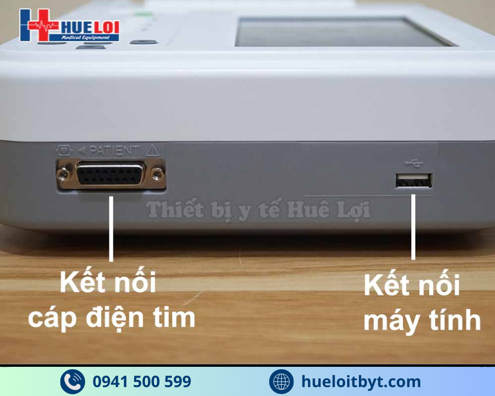 MÁY ĐIỆN TIM 6 KÊNH ECG600G