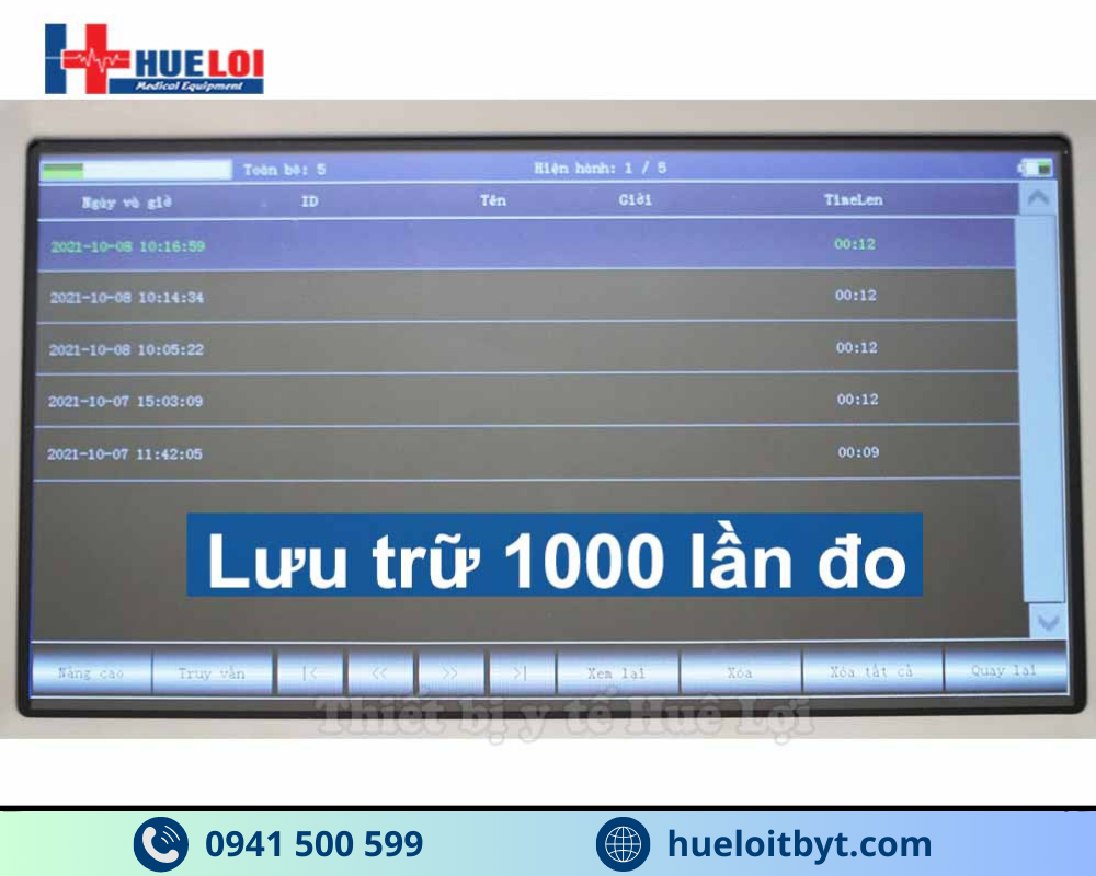 MÁY ĐIỆN TIM 6 KÊNH ECG600G