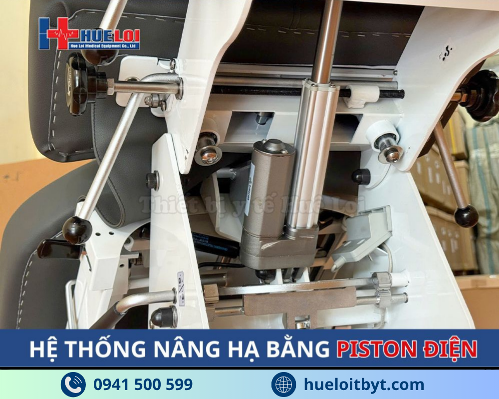 hệ thống nâng hạ hiện đại của giường nắn chỉnh cột sống el07
