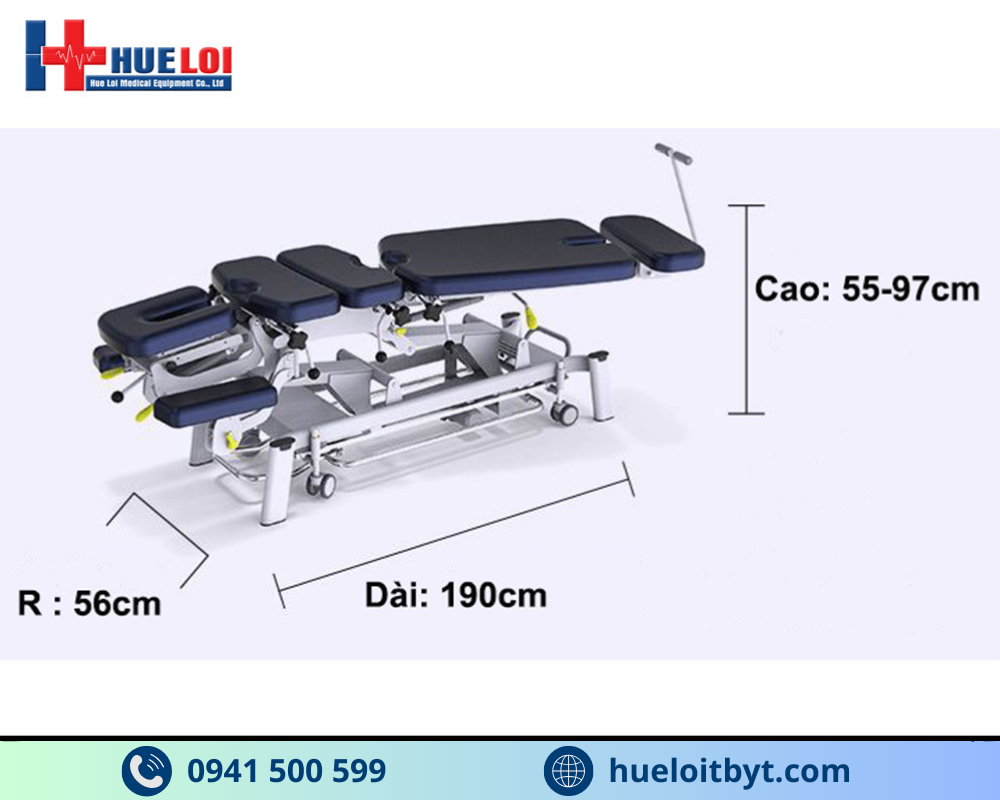 GIƯỜNG TÁC ĐỘNG CỘT SỐNG CAO CẤP FAIRWORTH 380