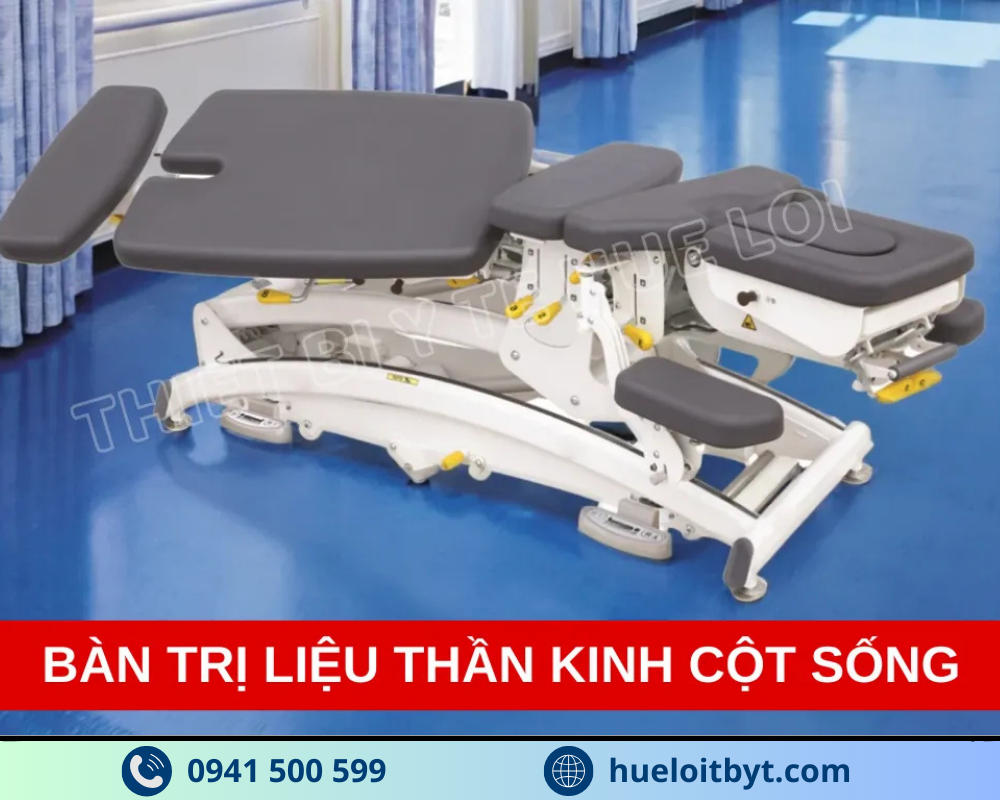 giường chiropractic điều khiển điện cao cấp giá tốt