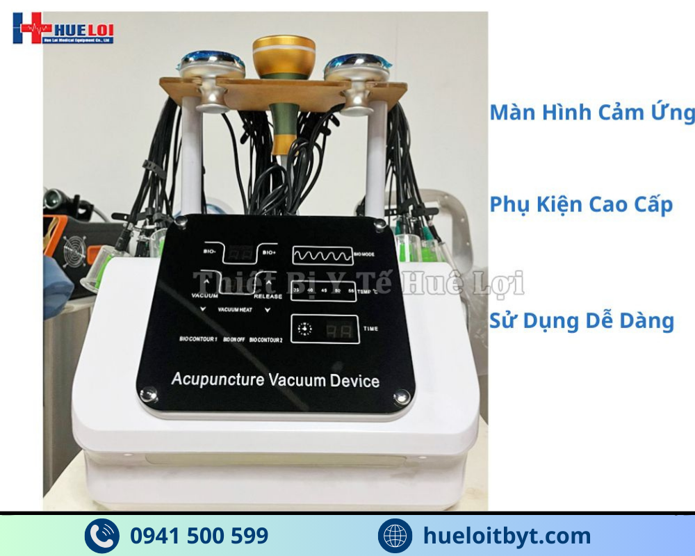 MÁY ĐIỆN CHÂM KHÔNG KIM GIÁC HÚT ĐA NĂNG