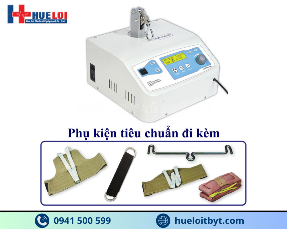 cấu hình của đầu máy kéo giãn cột sống AUTOTRAC