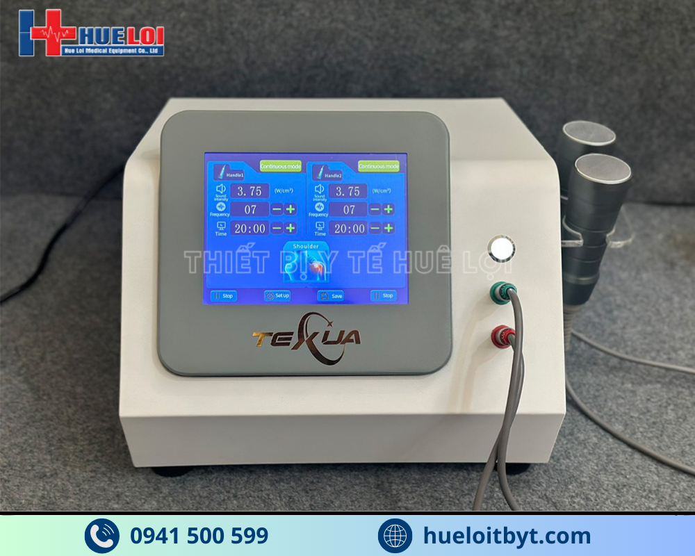 MÁY SIÊU ÂM TRỊ LIỆU 2 ĐẦU DÒ TEXUA JC08