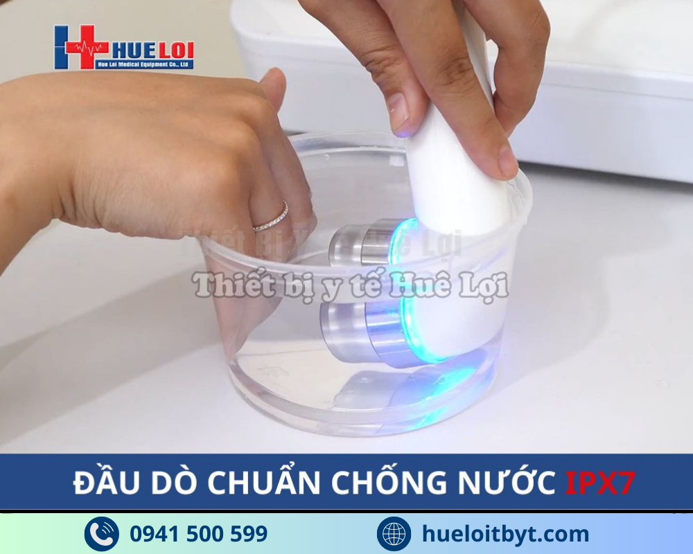MÁY SIÊU ÂM TRỊ LIỆU ĐA TẦN 2 ĐẦU DÒ HB810B