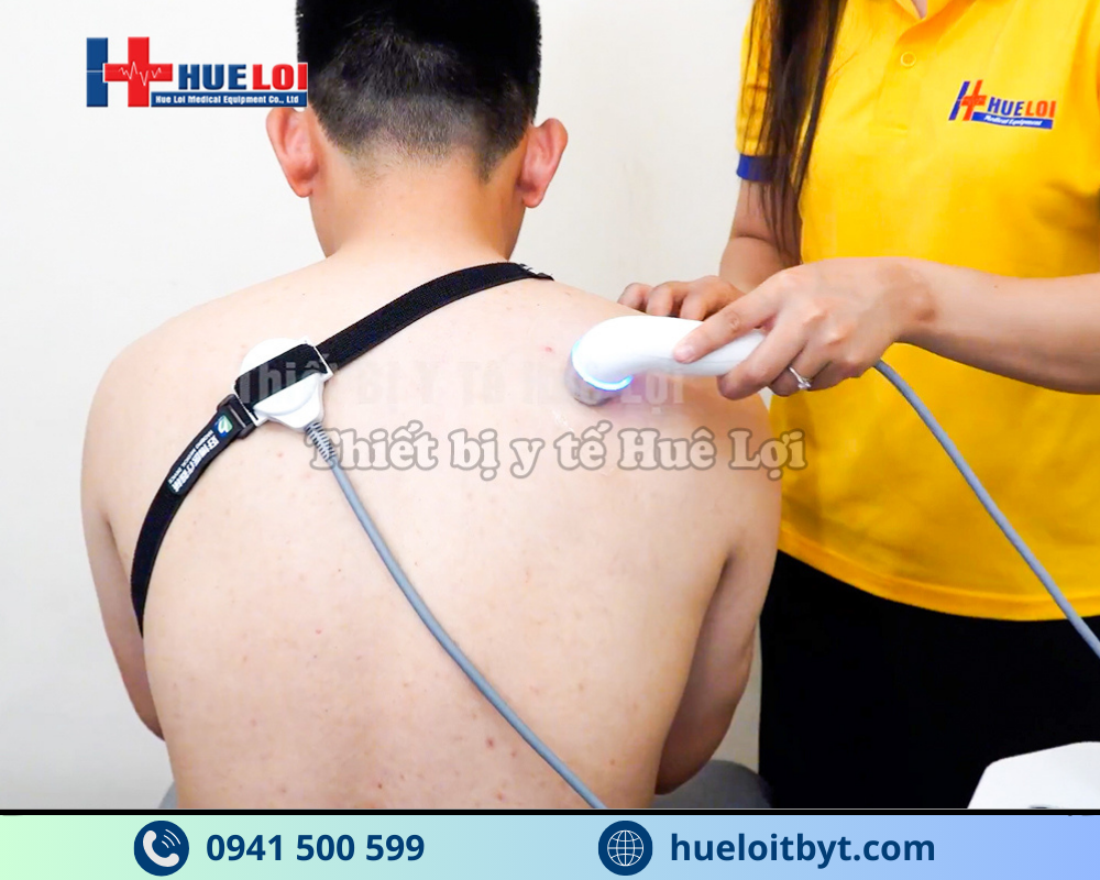 MÁY SIÊU ÂM TRỊ LIỆU ĐA TẦN 2 ĐẦU DÒ HB810B