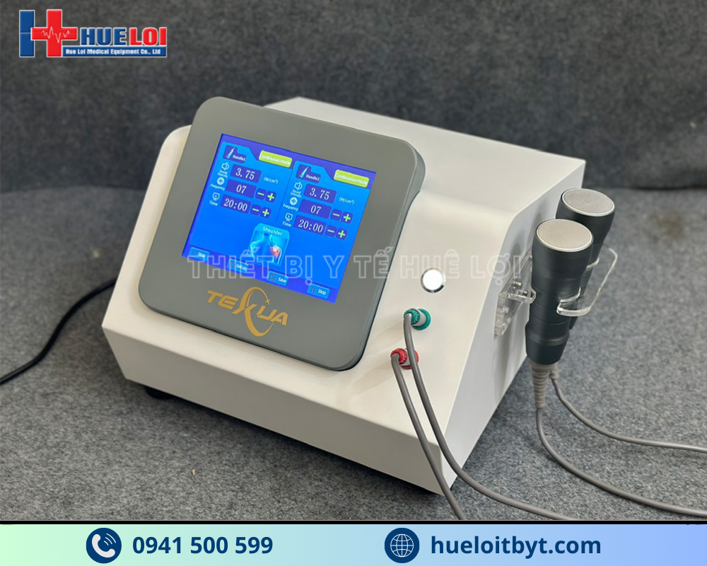 máy siêu âm trị liệu 2 đầu dò texua jc08