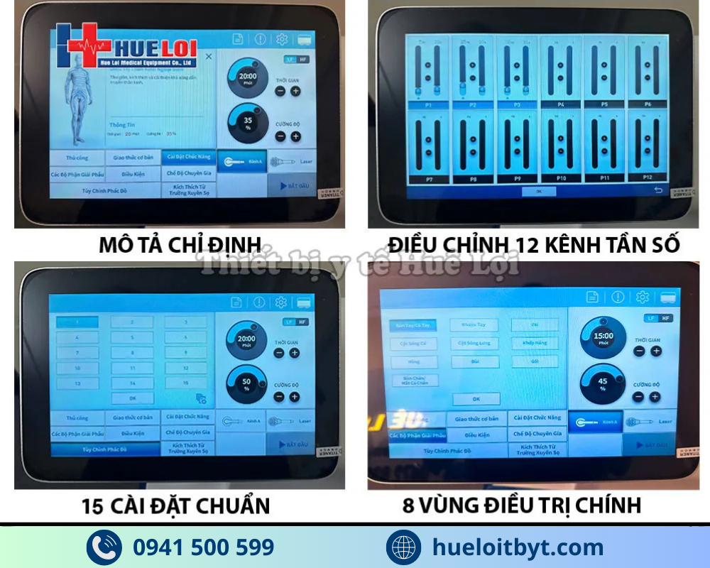 MÁY TỪ TRƯỜNG TRỊ LIỆU KẾT HỢP LASER PMST PRO CÔNG SUẤT CAO