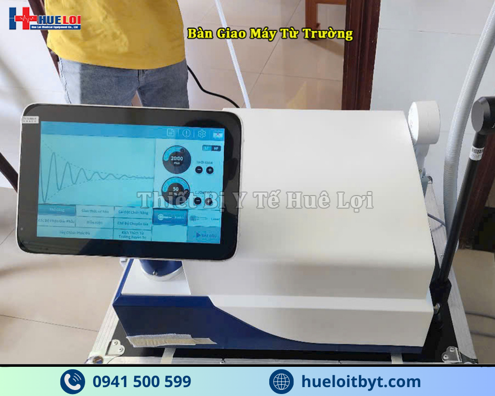 MÁY TỪ TRƯỜNG TRỊ LIỆU KẾT HỢP LASER PMST PRO CÔNG SUẤT CAO