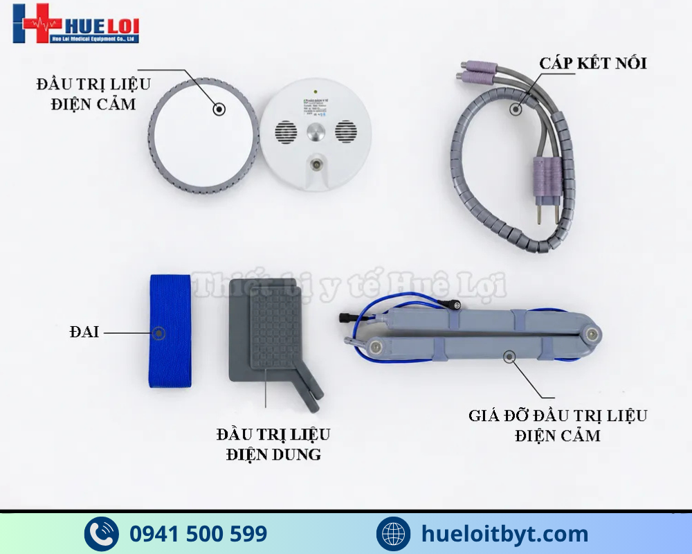 Cấu hình các phụ kiện của máy sóng ngắn haobro series