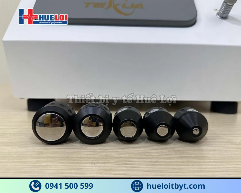 Các đầu bắn của máy xung kích T301