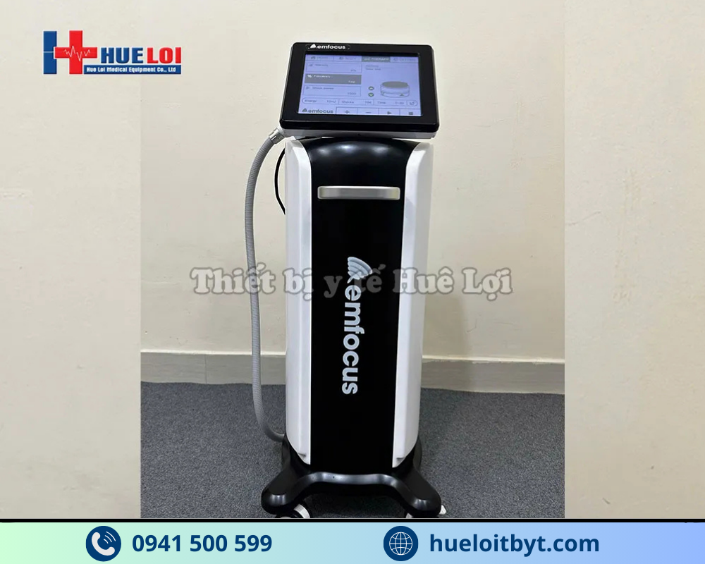 MÁY TRỊ LIỆU BẰNG SÓNG XUNG KÍCH HỘI TỤ CAO CẤP EMFOCUS-III