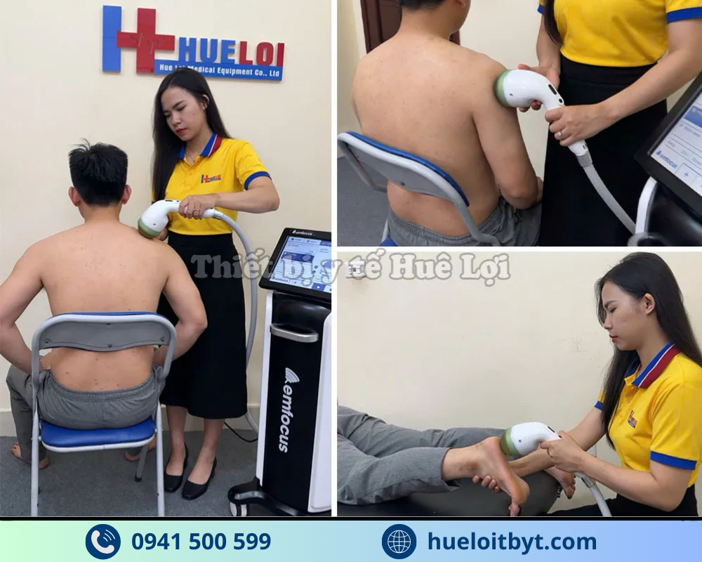 MÁY TRỊ LIỆU BẰNG SÓNG XUNG KÍCH HỘI TỤ CAO CẤP EMFOCUS-III