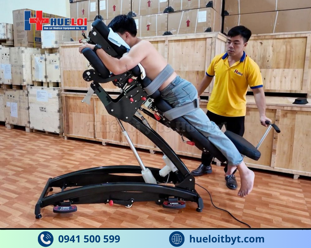 giường nắn chỉnh cột sống cao cấp
