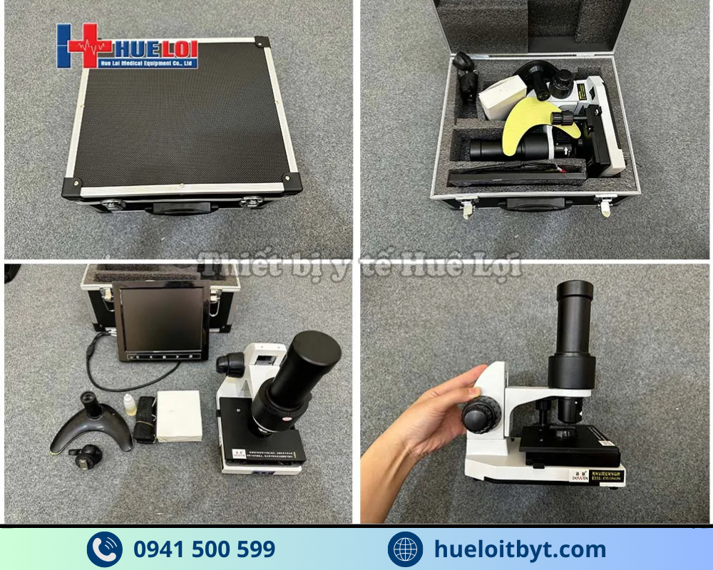 KÍNH HIỂN VI SOI MẠCH MÁU ĐỘ PHÓNG ĐẠI CAO