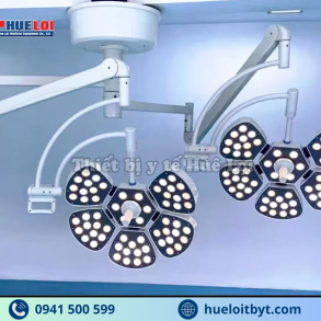 ĐÈN PHẪU THUẬT TREO TRẦN 2 NHÁNH CAO CẤP  PJLED 5/5