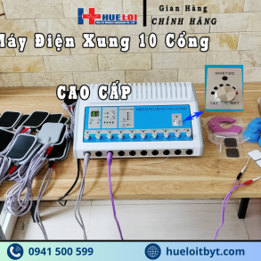 MÁY ĐIỆN XUNG 10 CỔNG TẦN SỐ THẤP