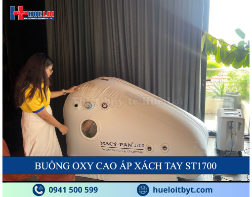 HỆ THỐNG TRỊ LIỆU OXY CAO ÁP ST1700
