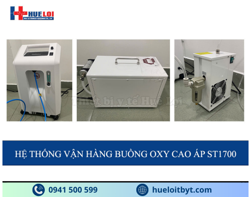 HỆ THỐNG TRỊ LIỆU OXY CAO ÁP ST1700